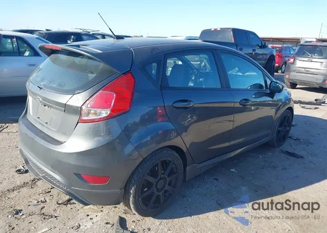 2018 Ford Fiesta St из США, поврежденный, VIN 3FADP4GX1JM104931